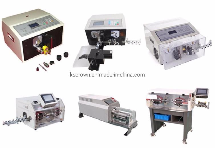 Semi-Auto Wire Rubber Seals Loading, Stripping and Crimping Machine Wl-120