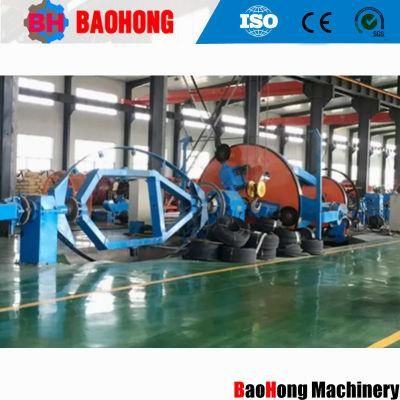 PLC Cable Laying Machine 1800mm Bobbins Cable Making Equipment