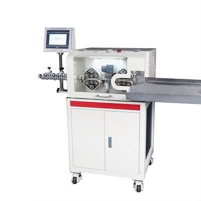 Automatic Multi-Core Cable Cutting and Stripping Machine for Stripping Outer Sheath and Inner Core Wire Insulation