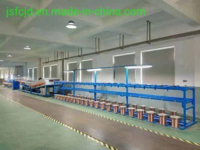 Copper Cable Pair Twisting Wire Annealing Tinning Bunching Stranding Winding Extrusion Machine