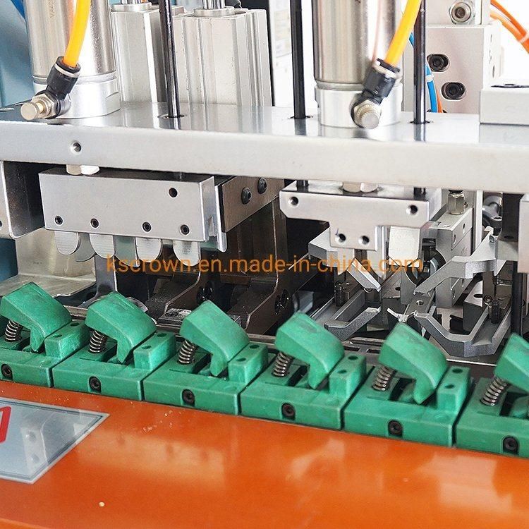 Automatic Sheath Wire Crimping Machine for 2 Pin Euro Plug