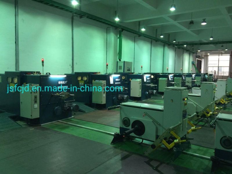 Electirc Plastic Cable Wire Copper Wire Pay-off Winding Bunching Buncher Stranding Coiling Machine