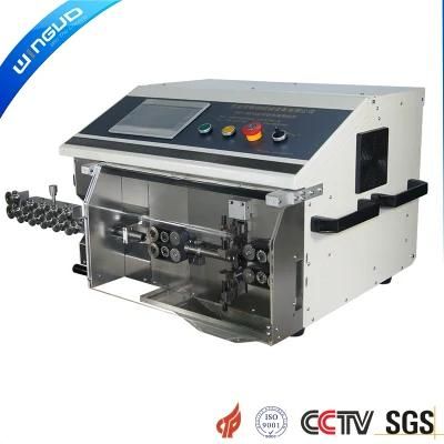 Multi-Core Sheath Cable Cutter and Stripper /Wire Cutting and Stripping Machine Wg-8650b