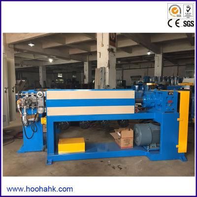 Blue Multi Layer Electrical Cable Extrusion Machine with Siemen Motor