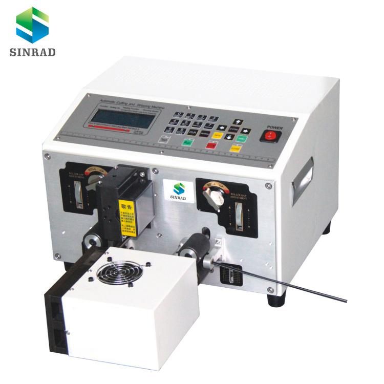 Full Auto 2-Core Wire Falt Cable Cutting Stripping Twisting Machine