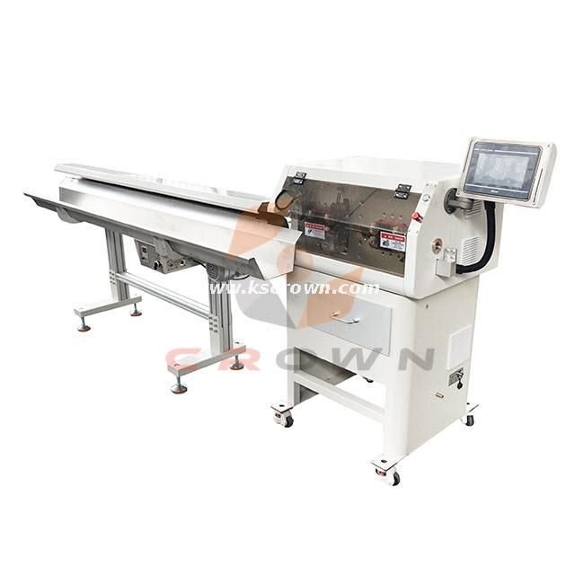 Wire Cutting & Stripping Machine with Cable Pick-up Device