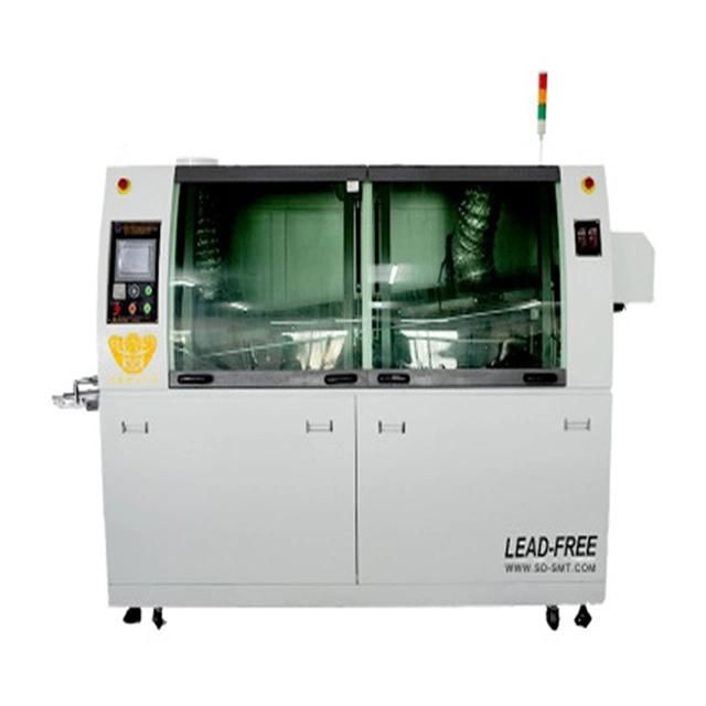 Low Price High Quality Wave Soldering Machine Desktop DIP with Computer PCB Wave Soldering Machine