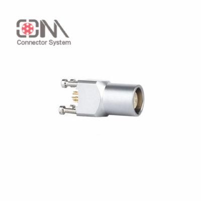 Qm B Series Zzg Socket Metal Pin Push Pull RJ45 M12 Connector Banana Plug Socket Terminal Connector