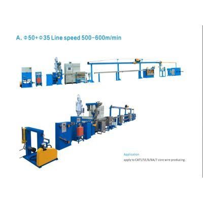 Iran CAT6A Wire Making Machine Complete Production Line