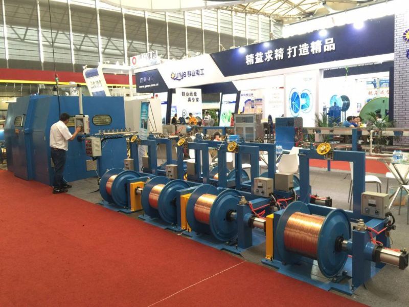 Copper Core Wire Double Twist Winding Bunching Twisting Stranding Extrusion Machine