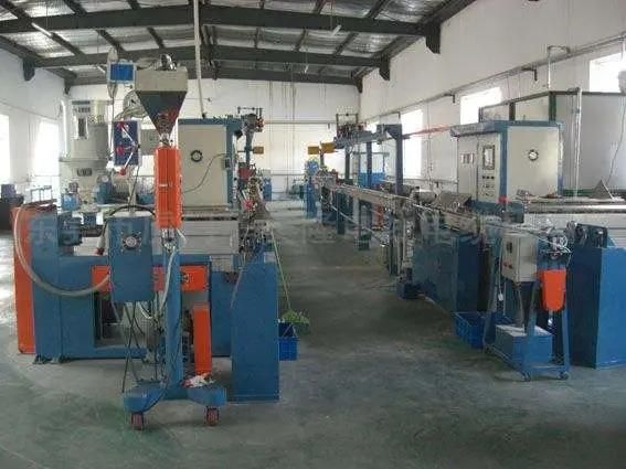 Electronic Wire, Power Wire, PVC Pbuilding Wire, PVC PE Core Wire Insulation Extrusion Production Line (XJ50)
