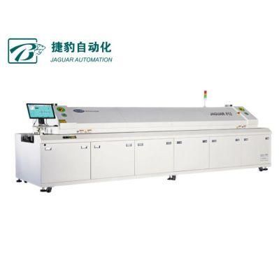 Top Quality SMT Jaguar 12 Zone Lead-Free Hot Air Reflow Oven F12