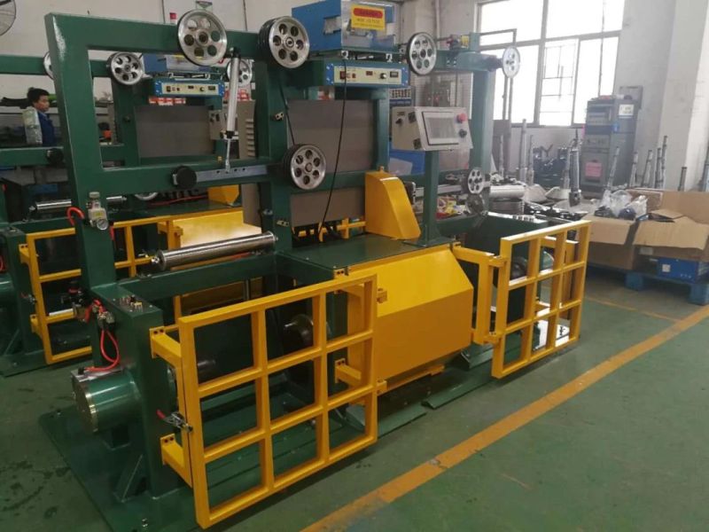 High Speed Bunching Winding Extrusion Stranding Cutting Copper Wire Twisting Machine