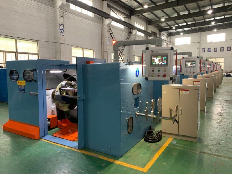 Electrical Cable Wire Winding Twisting Bunching Extrusion Twisting Drawing Cable Making Extruder Price of Machine