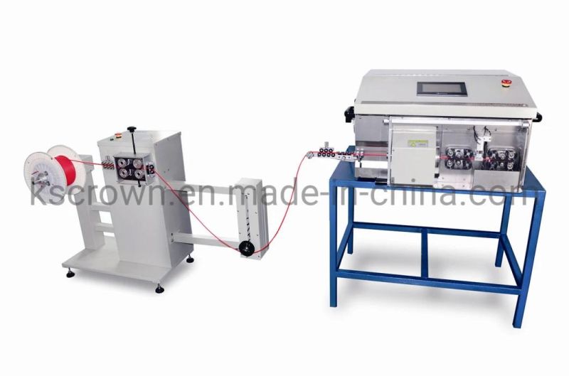 Multi-Layer Coax Cable Cutting Stripping Machine (WL-9600S/9800)