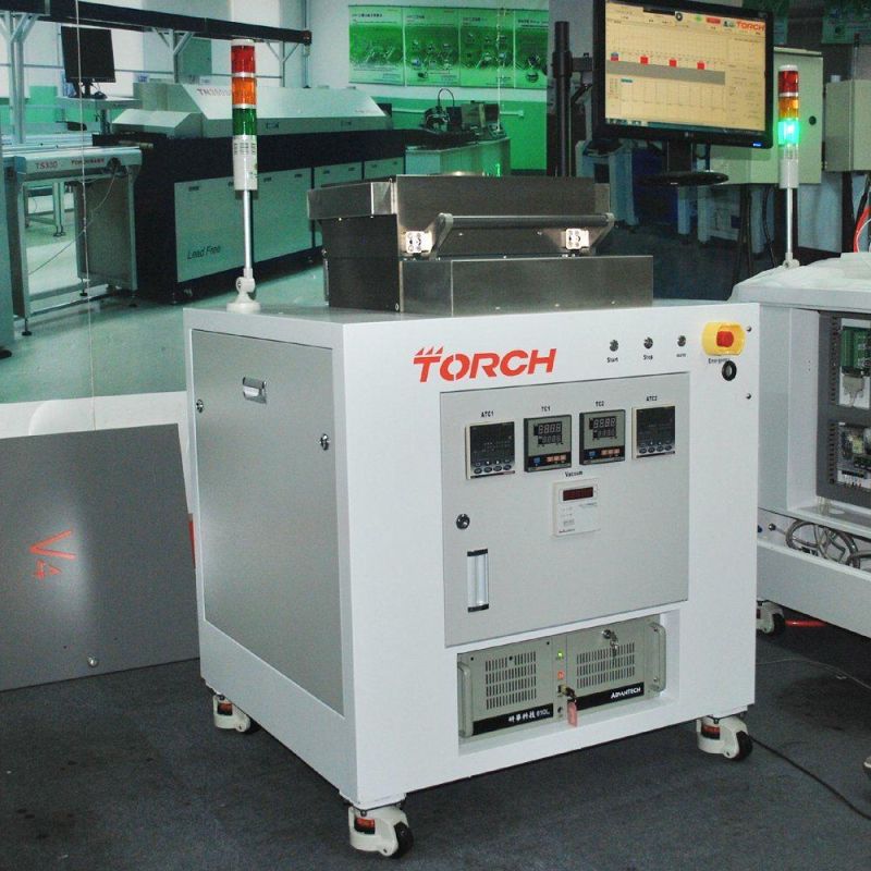 Single Caviry Industrial 1% Void Rate Semiconductor Soldering Vacuum Eutectic Furnace RS220