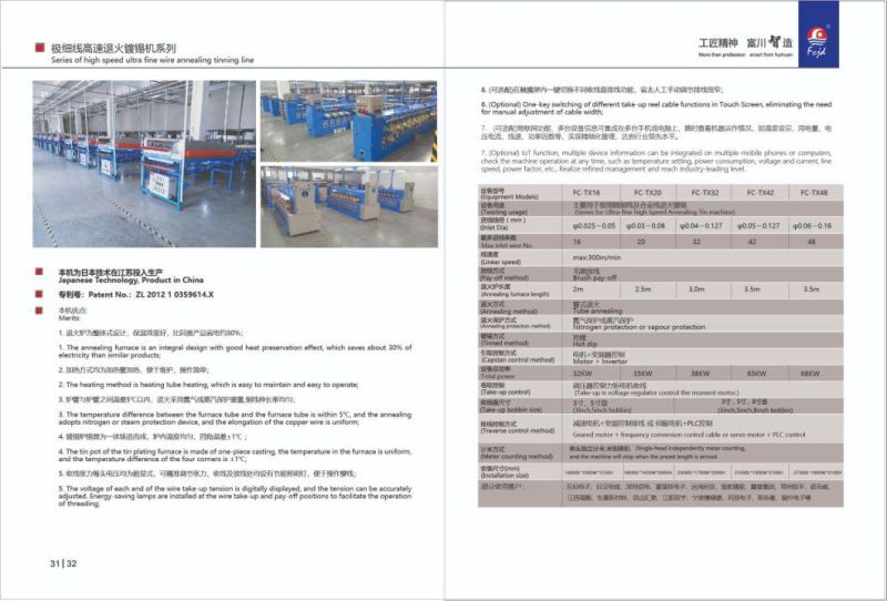 Bare Copper Wire Annealing Tinning Winding China Best Machine Quality Machinery Cable Making Machinery