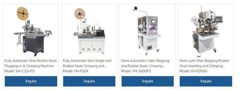 Electrical Seal Plug Insert Terminal Crimping Machine