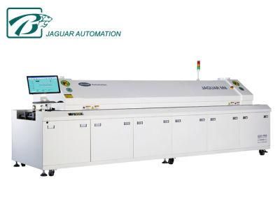 Jaguar Manufacture CE Certified Easy Install 8 Zone SMT Reflow Soldering