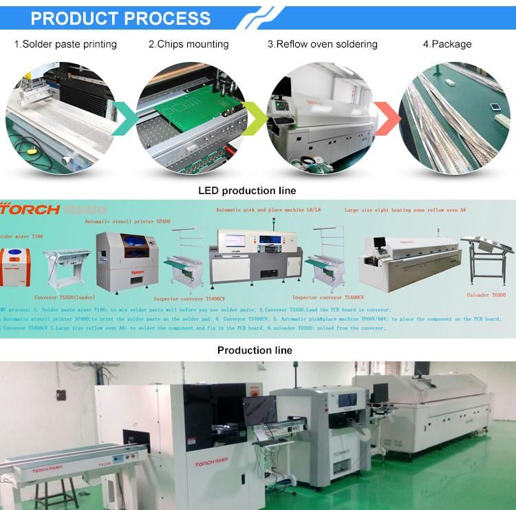 Torch Lead Free SMT Mini Desktop Reflow Oven with Temperature Testing T200c+