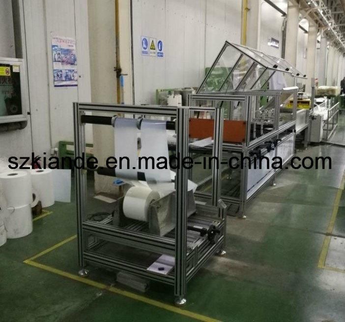 Automatic Mylar Film Wrapping Machine Tool for Busduct Production