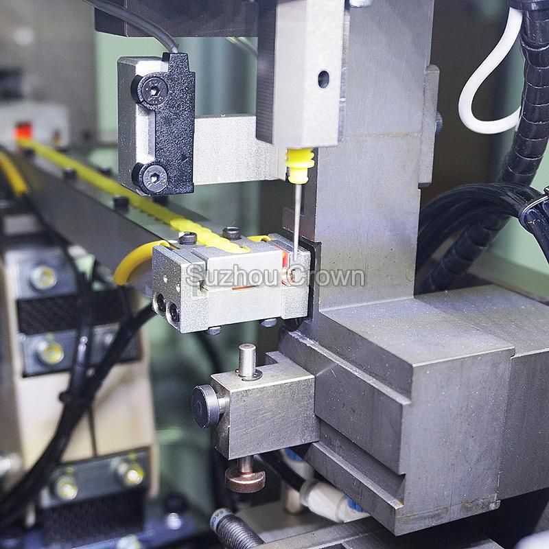 Wl-3000fs Semi Automatic Wire Stripping Rubber Seal Inserting and Terminal Crimping Machine