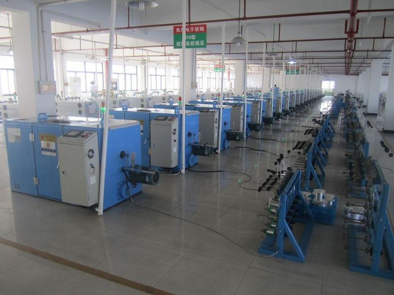 0.03-1.64mm Electrical Copper Cable Wire Bunching Buncher Twisting Stranding Winding Annealing Tinning Double Twister Copper Machinery Machine
