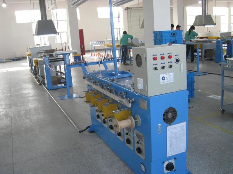 Copper Wire Annealing Annealer Twisting Bunching Stranding Extruder and Tinning Machine