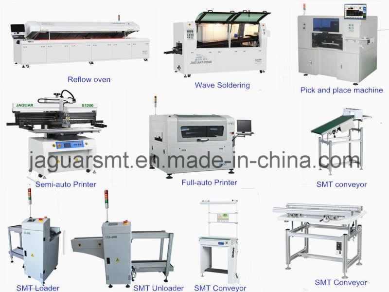 Lead Free Hot Air Reflow Sodering with Ten Zones (optional N2)