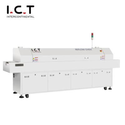 6 Preheating Zone SMT Reflow Oven with Mesh Conveyor (A600)