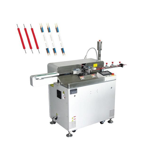 Factory Price Auto Wire Cable Tinning Machine Support Cutting Stripping Twisting Functions