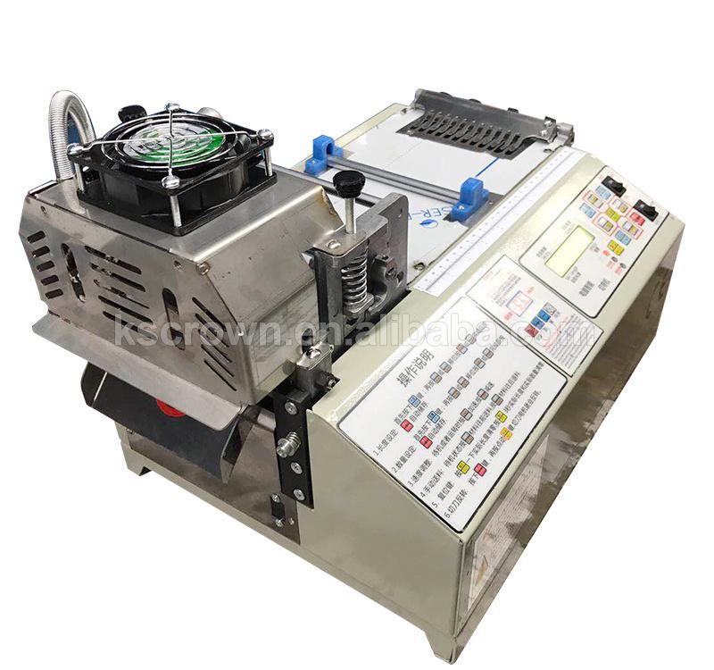 Automatic Nylon Tape Cutting and Sealing Machine with Hot and Cold Blades