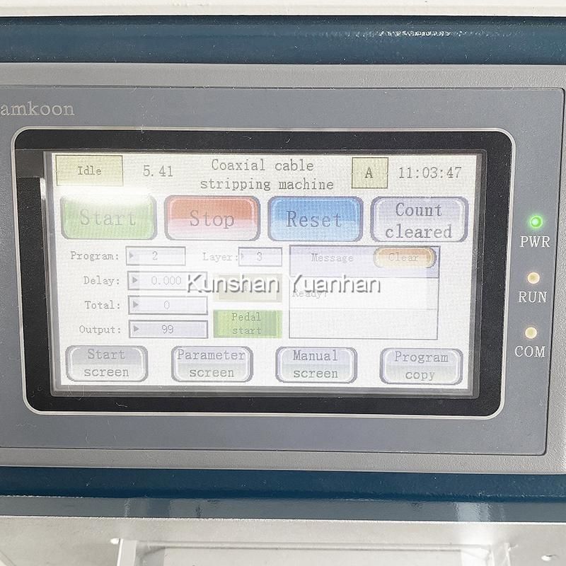 Coaxial Wire Stripper Jacket Wire Stripping Machine