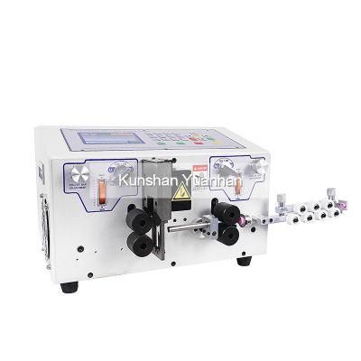 Fully Automatic Jacket Cable Peeling Machine Round Jacket Sheathed Cable Single Wire Stripping Cutting Machine