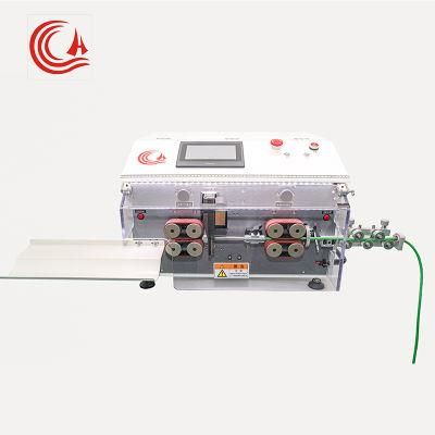 Hc-608e3 Automatic Computer Wire Sheathed Cable Outer and Inner Cutting and Stripping Machine