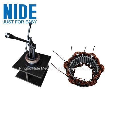 Manul Generator Alternator Stator Winding Machine for Automotive Car