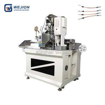 WJ1192 Online sale two-end wire&cable waterproof terminal crimping machine