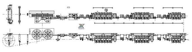 High Speed Rigid Frame Cable Wire Strander Rigid Stranding Machine