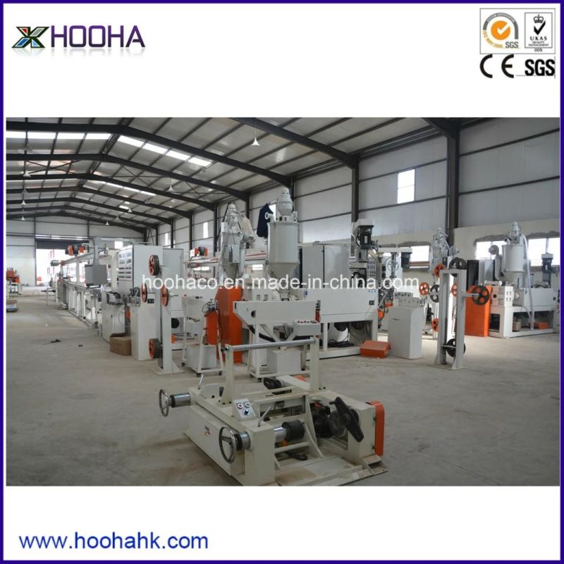 High Speed and Professional Manufacture Data Telecommunication Cable Extruder Machine