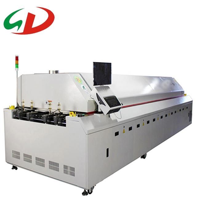 Reflow Oven Soldering Hot Sales SMT Line Reflow Oven PCB Soldering Machine 10 Heating Zones