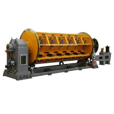 High Speed Rigid Frame Cable Twisting Machine for Aluminium and Copper Conductor PLC Control Cable Making Machine