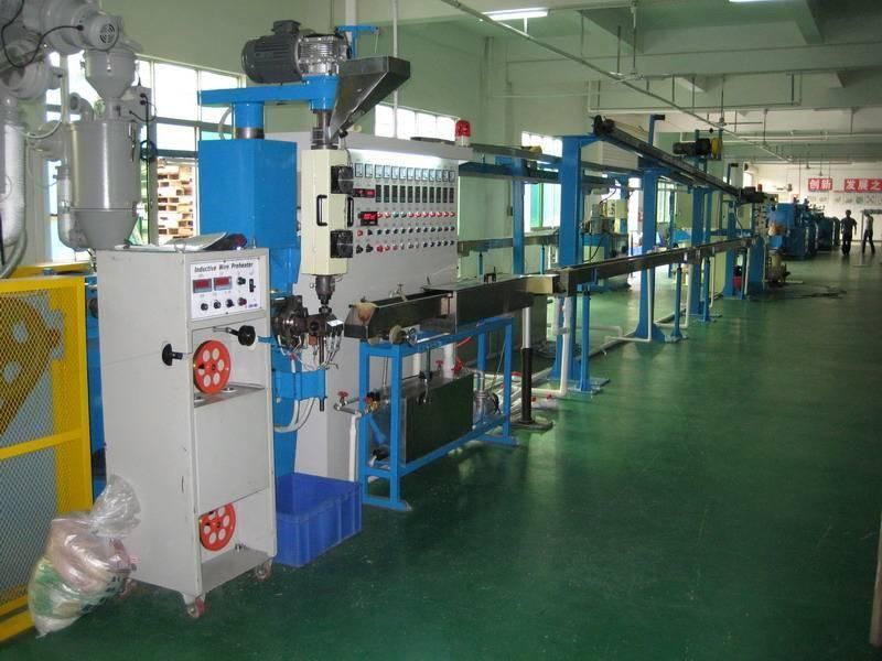 High-Speed Core Wire Insulation Cable Extrusion Machine/PLC Control Factory Price Extruder for Wire Cable