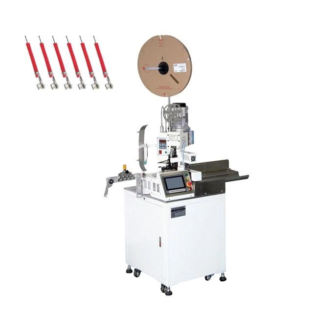 Fully Automatic Wire Cut Strip Crimp Machine Wire Twisting Machine Crimp One Side