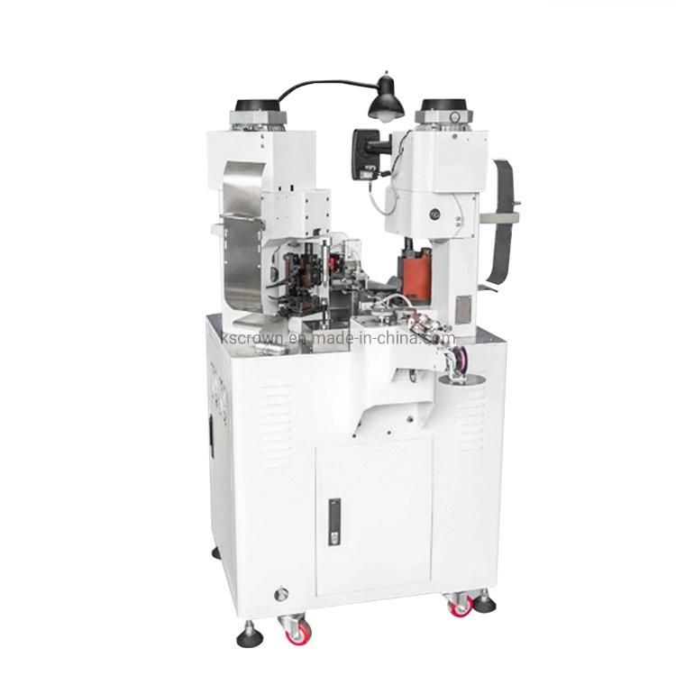 Wl-S03 Fully Automatic Double End Twin Cable Terminal Crimping Machine Wire Cutting Stripping Machine