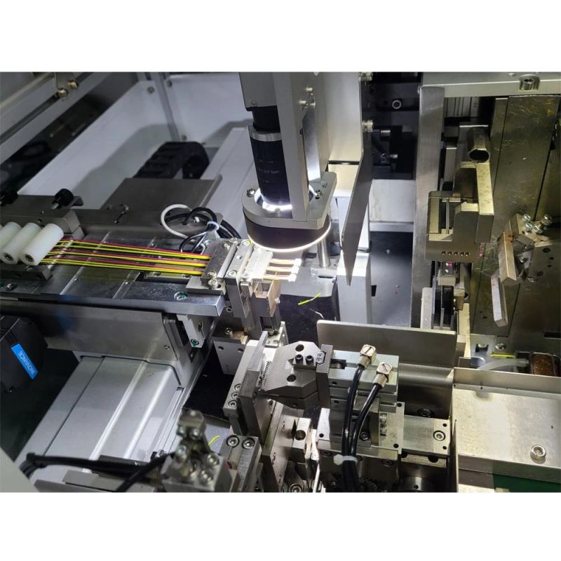 Housing Insertion Tin Dipping Terminal Crimping Connector Inserting Machine