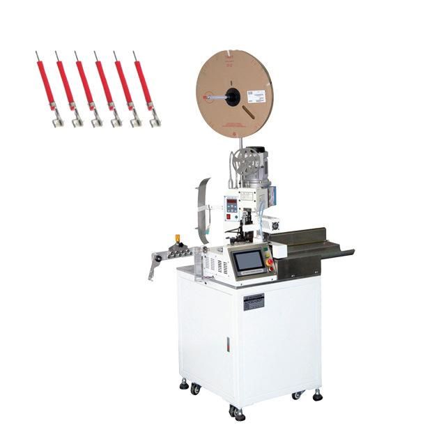 Electrical Single-Ended Fully Automatic Wire Cutting Stripping & Crimping Machine