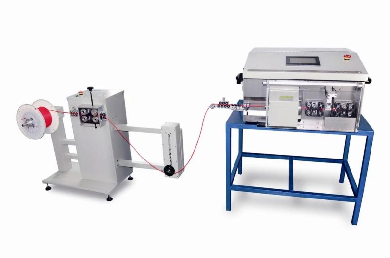 Automatic Multi-Layer Coax Cable Cutting Stripping Machine Wl-9600s