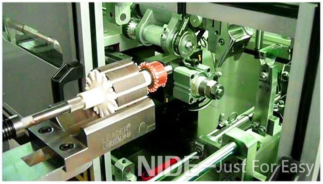 Nide Elctric Motor Rotor Coil Winder Manual Armature Winding Machine