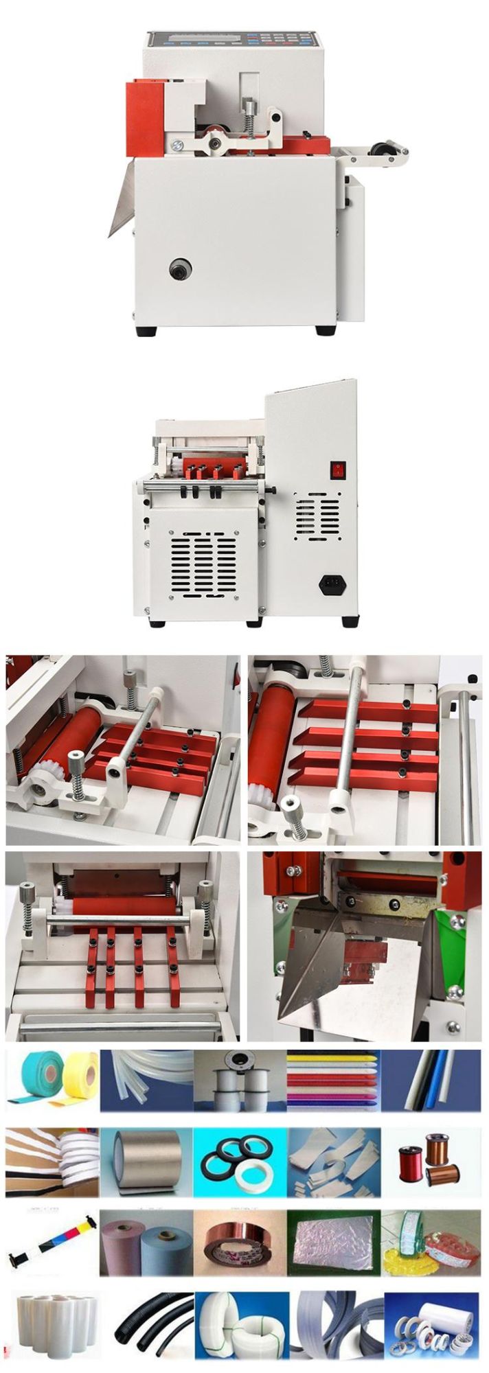 Hc-100 Heat Shrink Tube Sleeve Pipe Cutting Machine Automatic