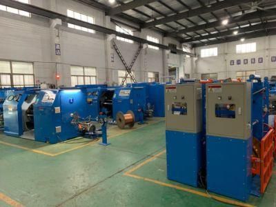Copper Cable Wire Double Twist Bunching Winding Cutting Cable Twisting Twister Extruder Extrusion Machine